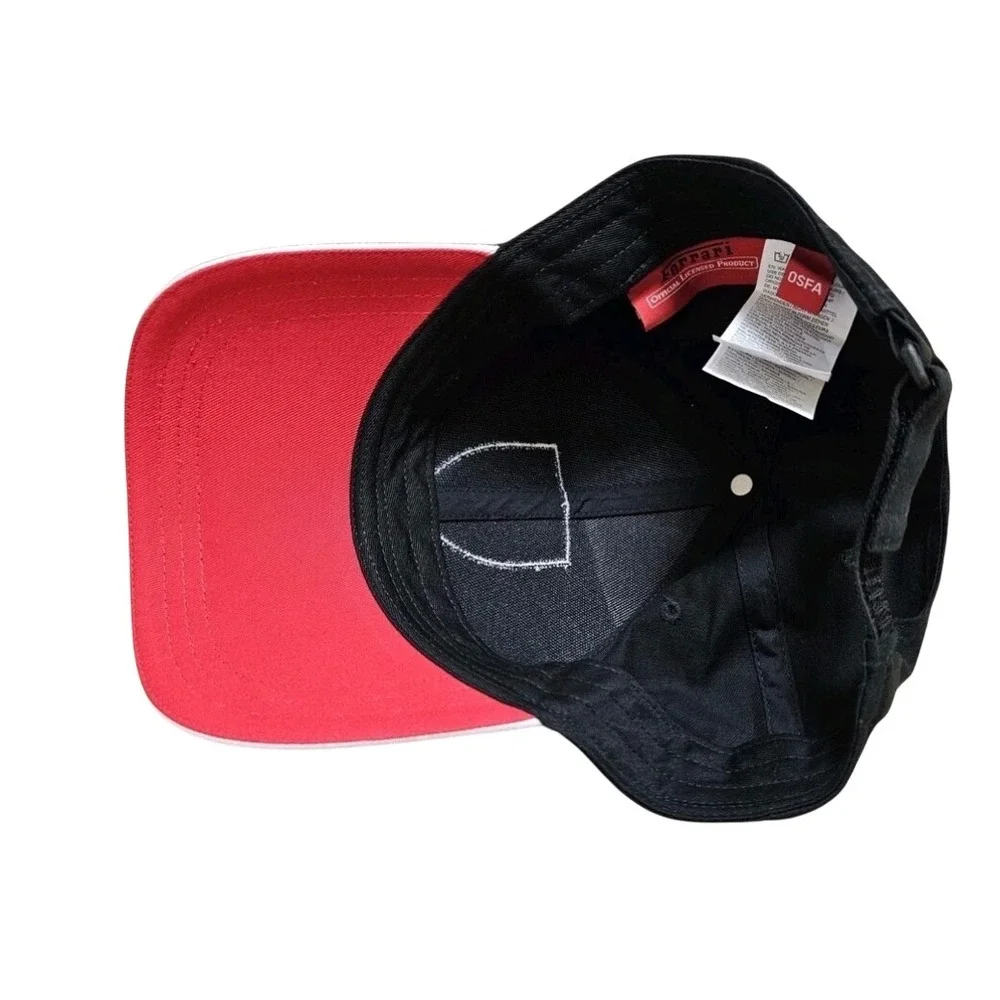 Puma Ferrari Scuderia Baseball Cap Youth Black Excellent Racing Hat